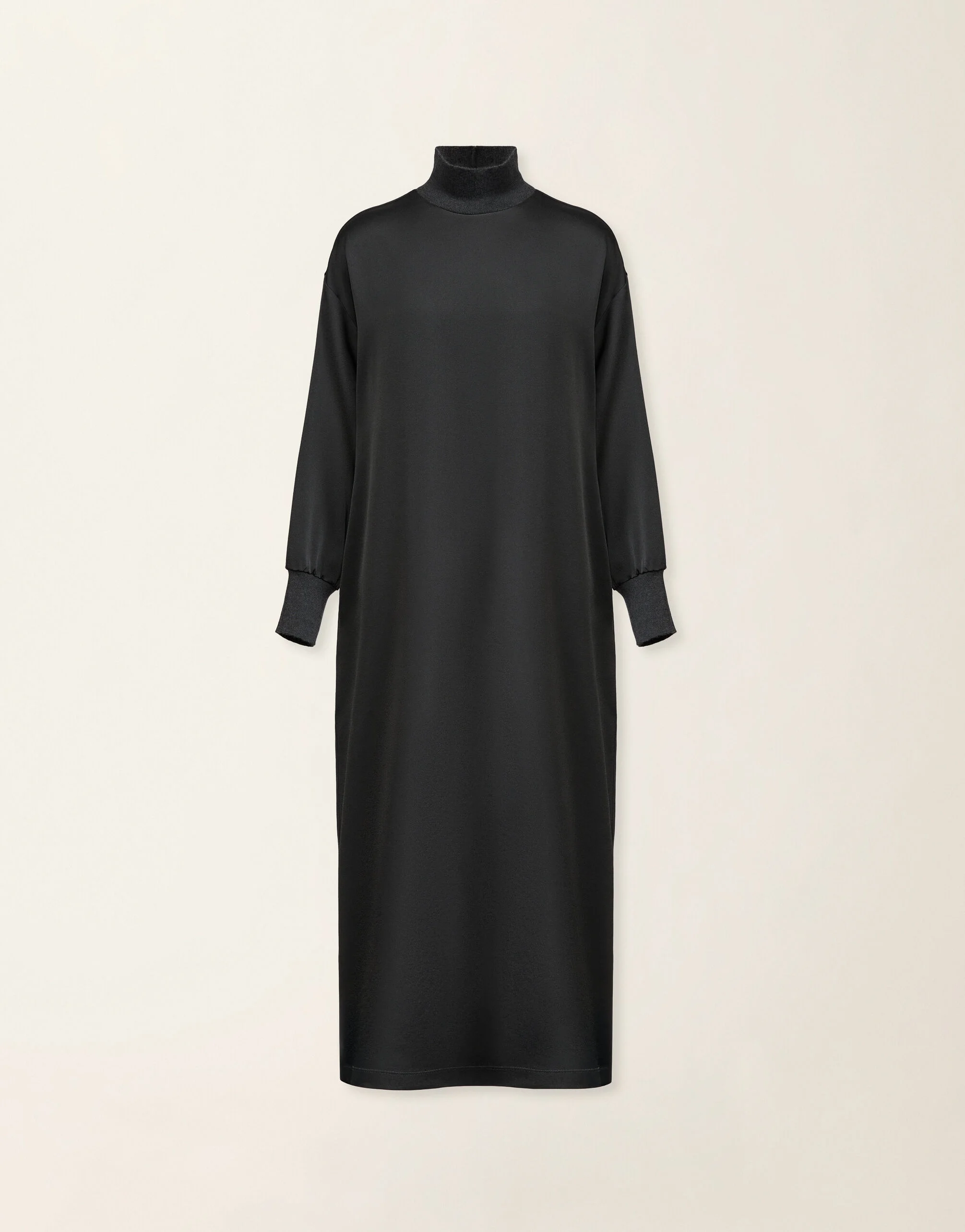 Shiny enver satin dress - 1