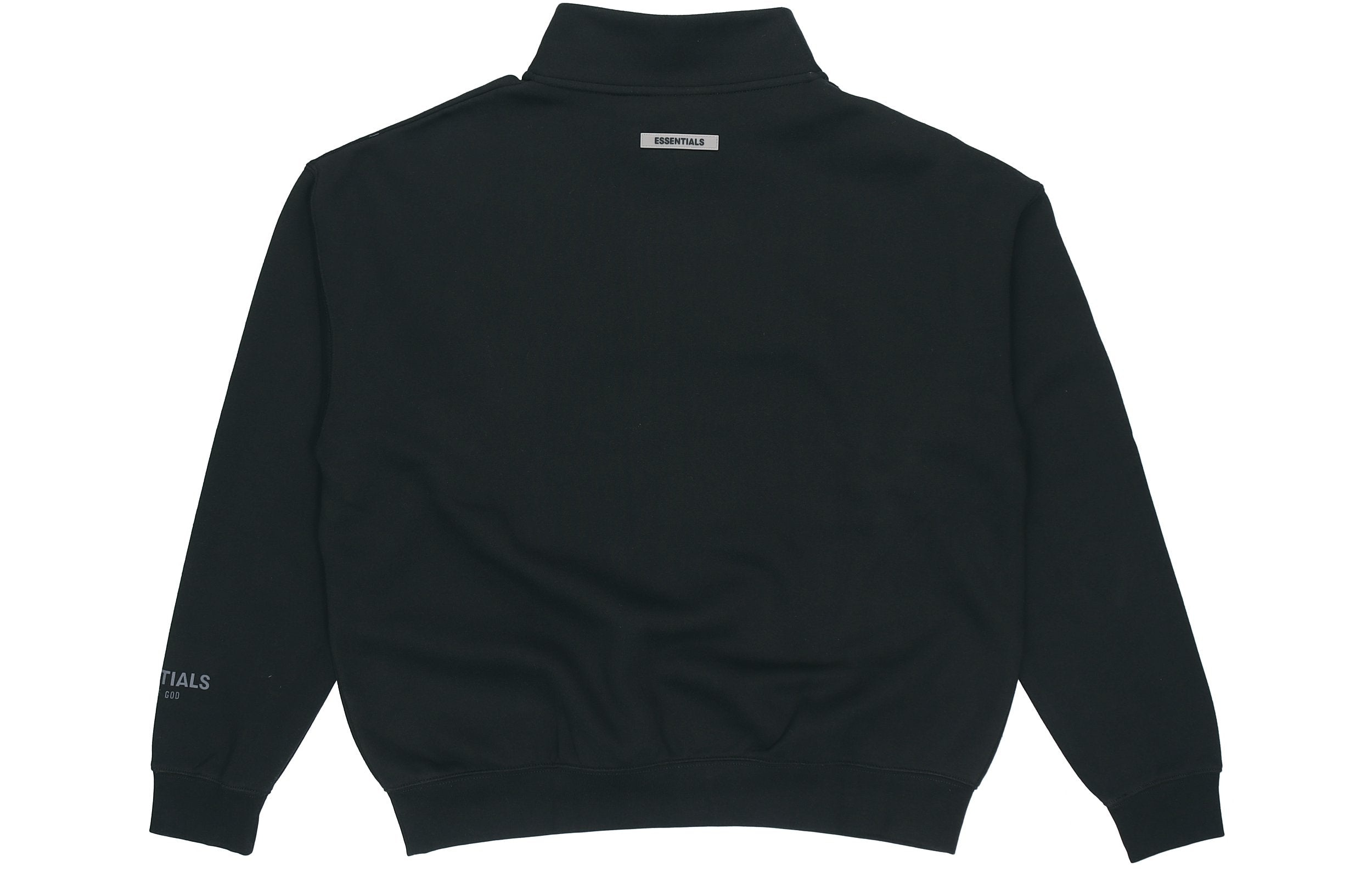 Fear of God Essentials FW20 Half Zip Sweatshirt 'Black' 0192250500211001 - 3