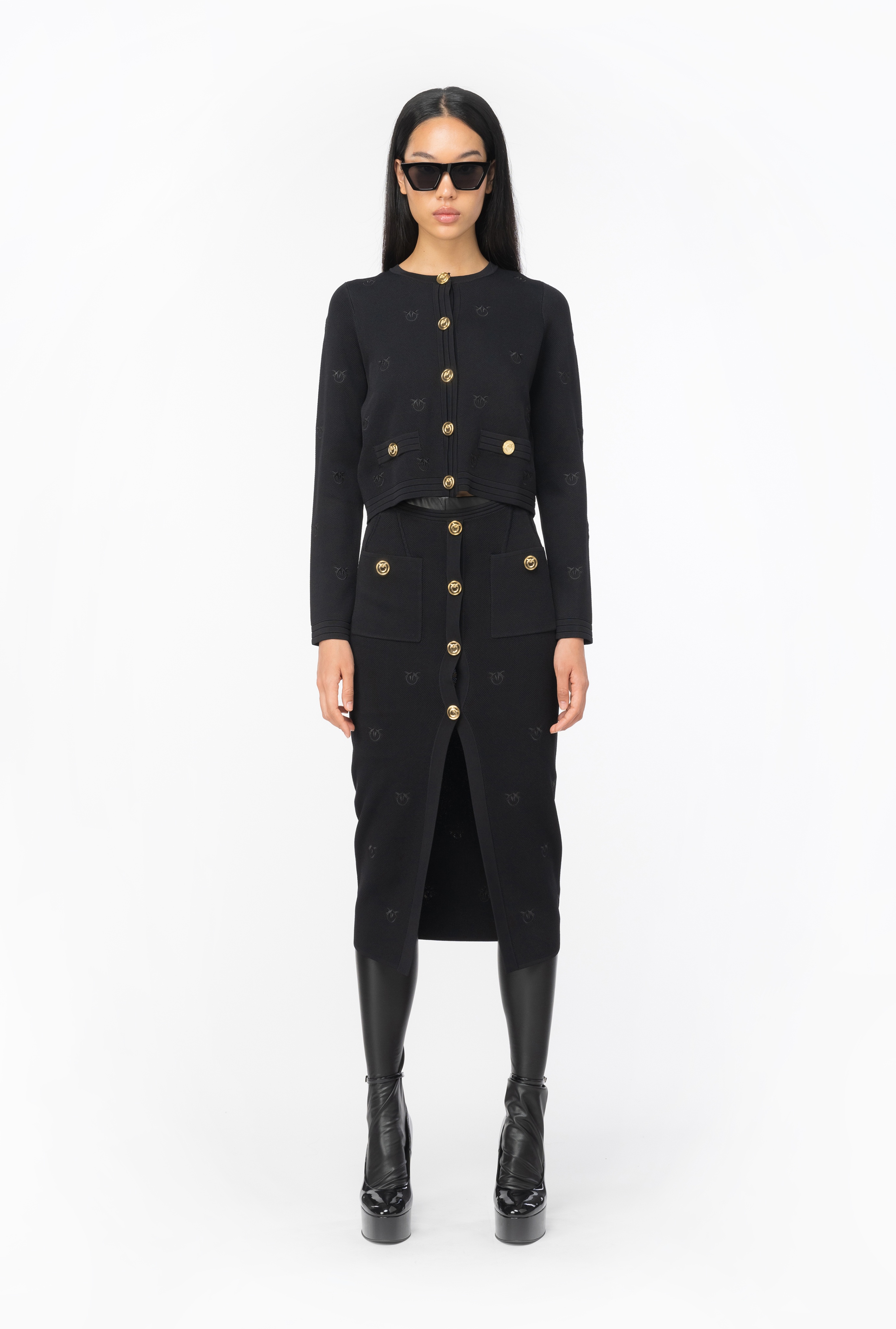 LOVE BIRDS JACQUARD JACKET - 3