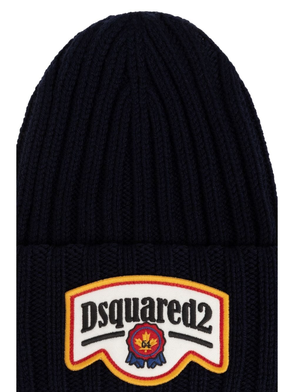 logo-patch beanie - 4