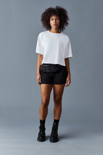 MACKAGE SUMMER Double-Face jersey mini shorts outlook