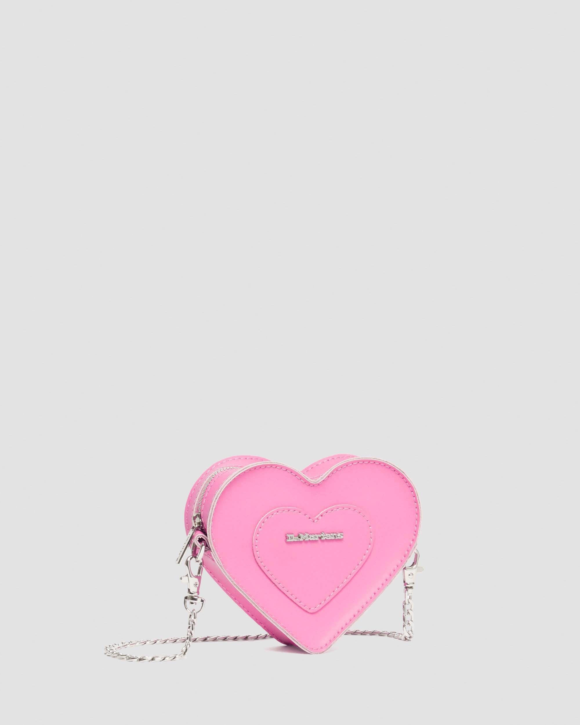 Mini Heart Shaped Leather Bag - 6
