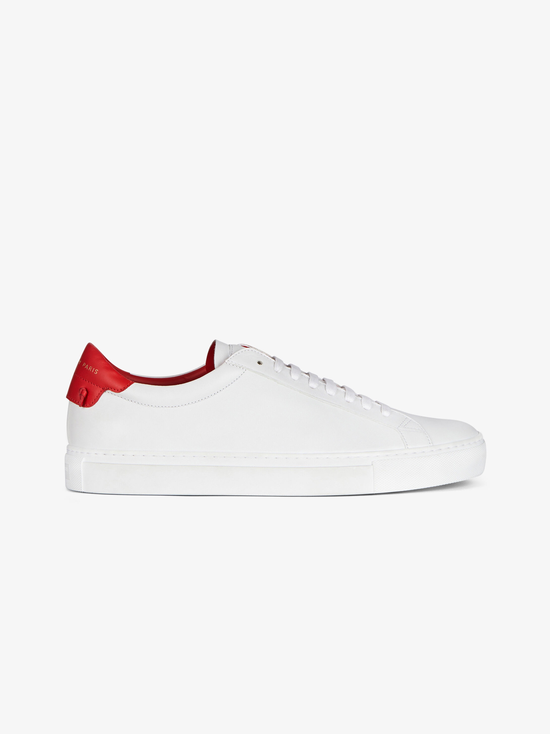 Sneakers in two tone matte leather - 1