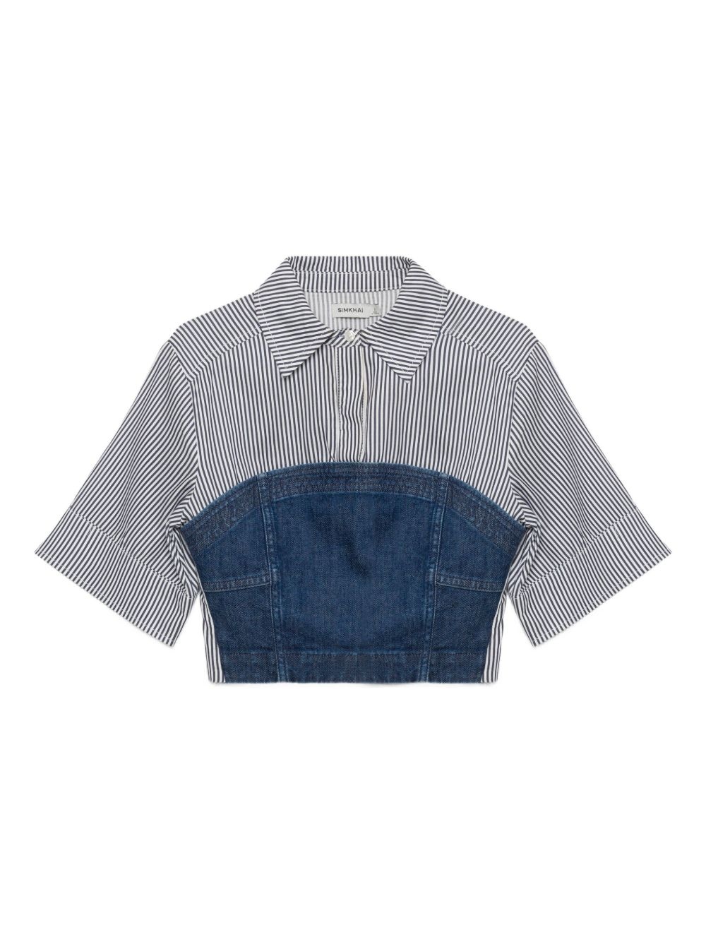 striped shirt top - 5
