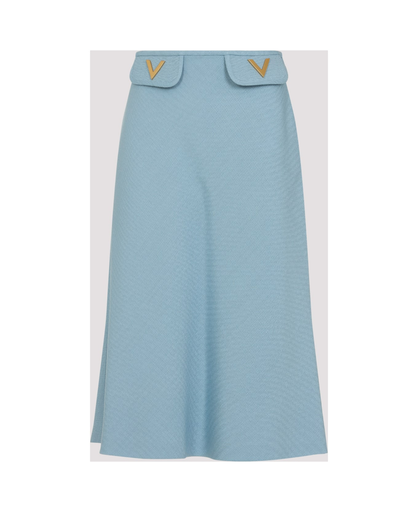Viscose Midi Skirt - 3