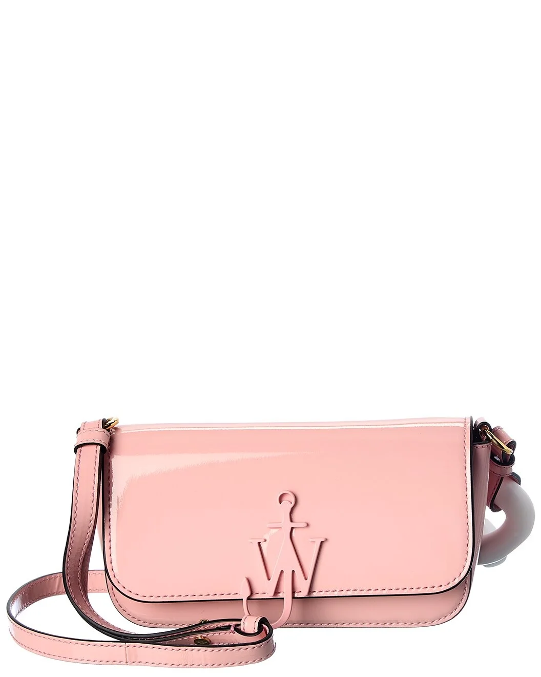 JW Anderson Chain Anchor Patent Shoulder Bag - 1