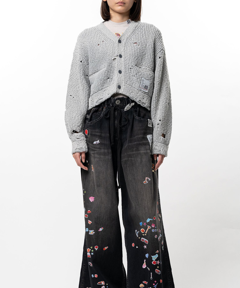 Sun Faded Like Knit Cardigan 10
