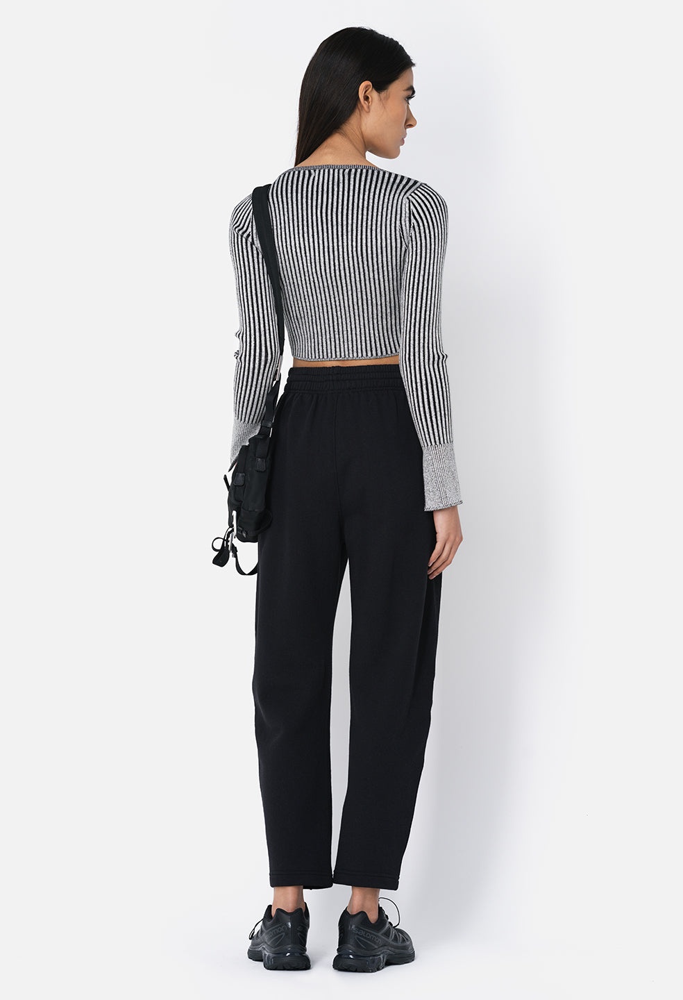 FLEECED PINTUCK SWEATPANT - 4