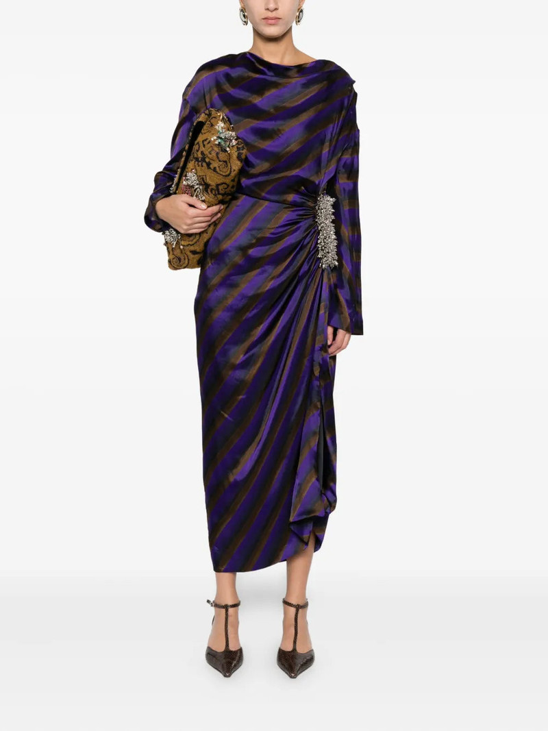Dries Van Noten Didi Emb 2256 W.W. Dress Pur outlook