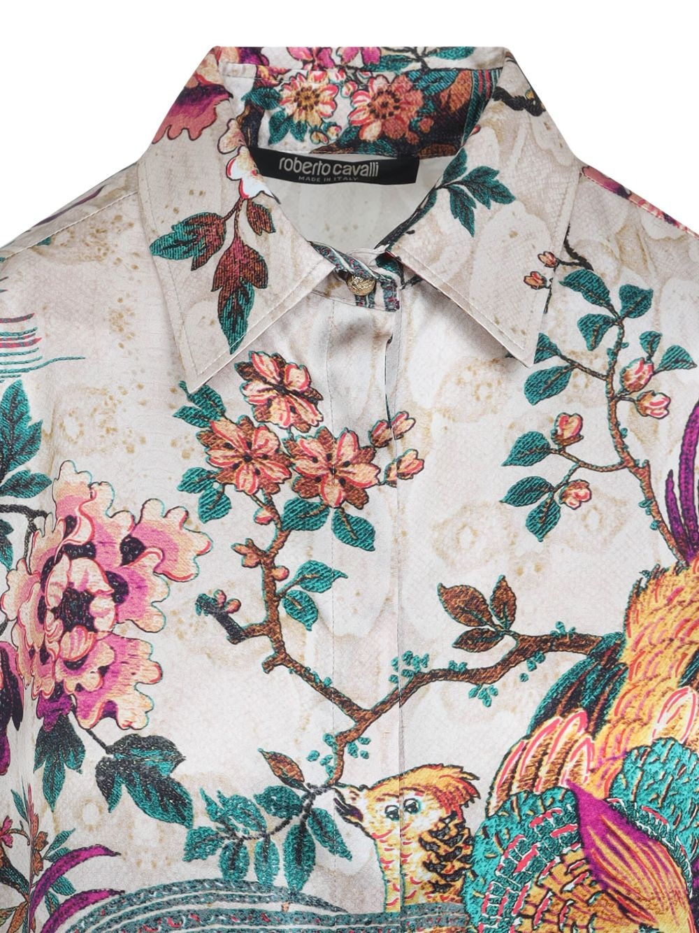 floral-print long-sleeve shirt - 3