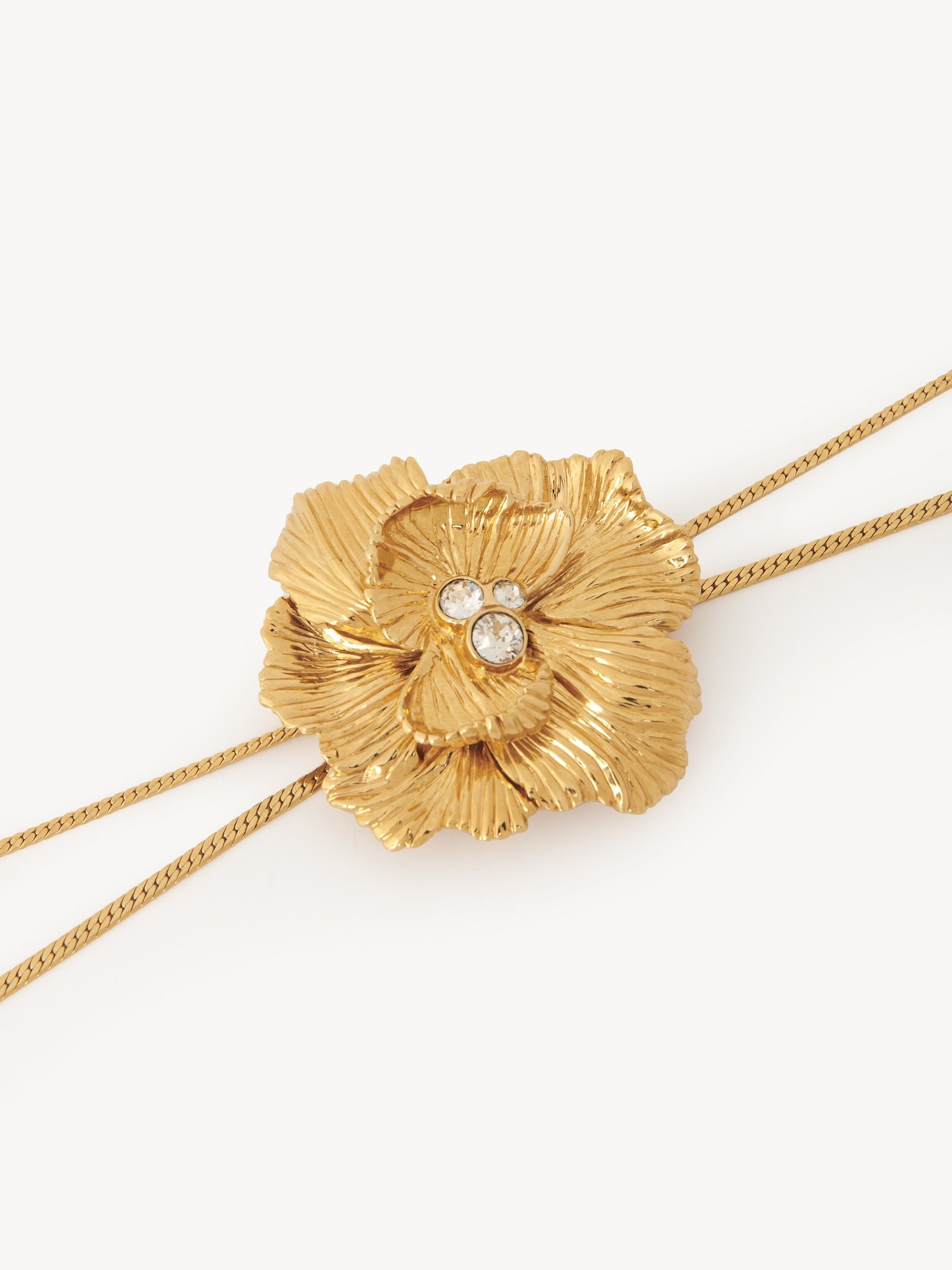 THE CHLOÉ FLOWERS NECKLACE - 3