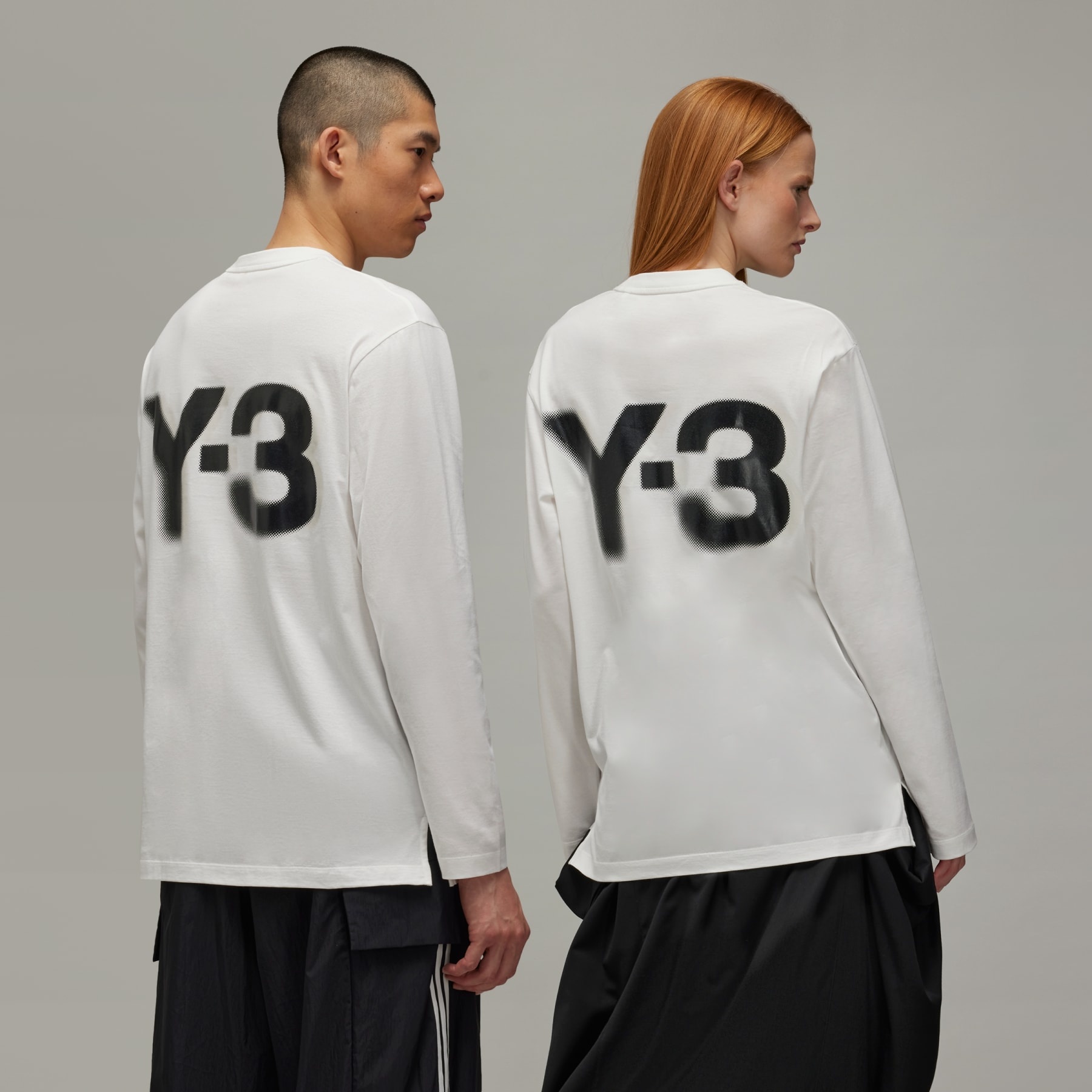 Y-3 Logo Long Sleeve Tee - 5