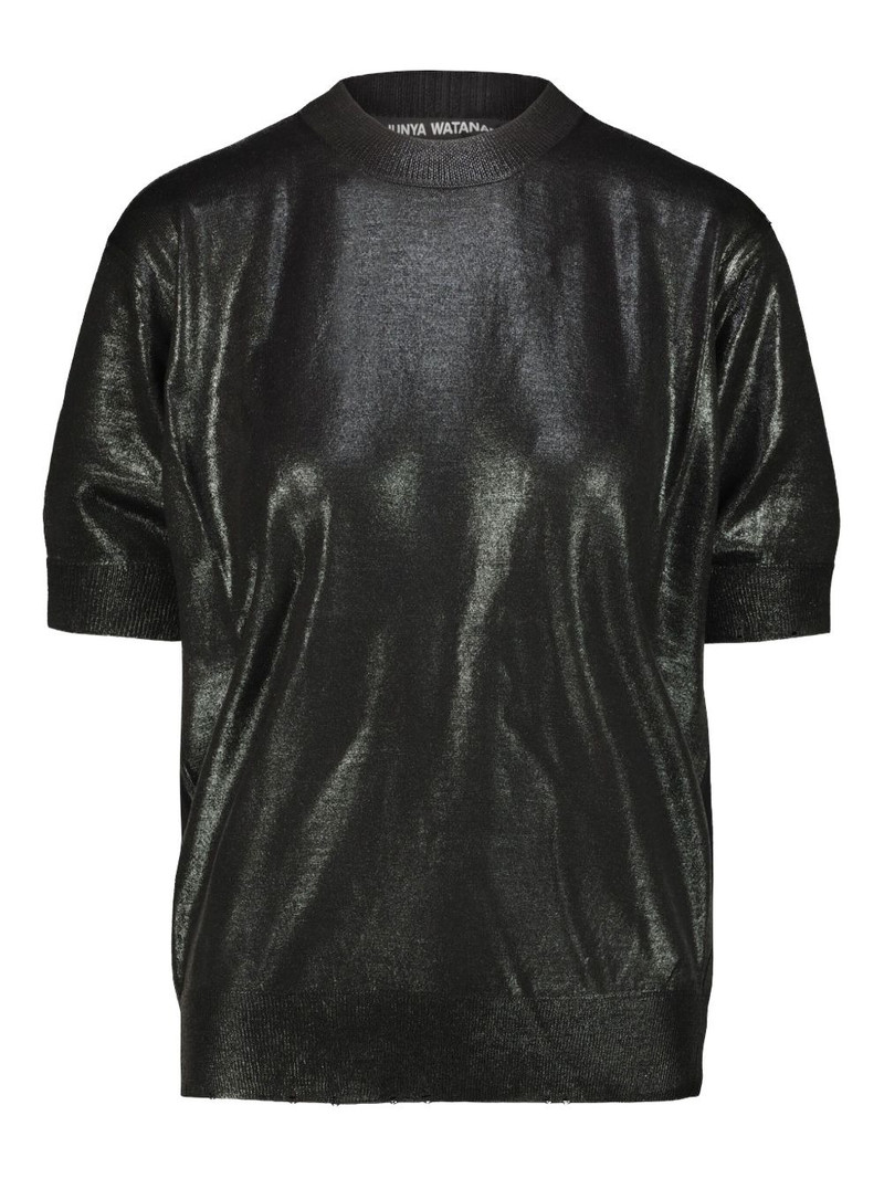 short-sleeve knitted T-shirt 1