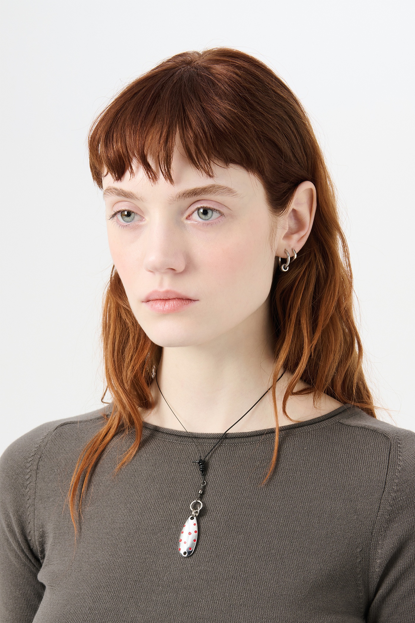 Angler Necklace Spotted Red - 3