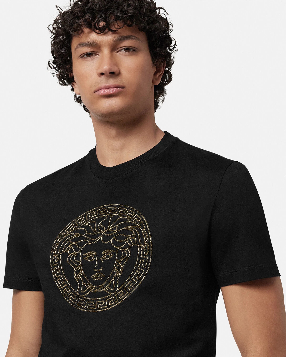 Embellished Medusa T-Shirt - 3