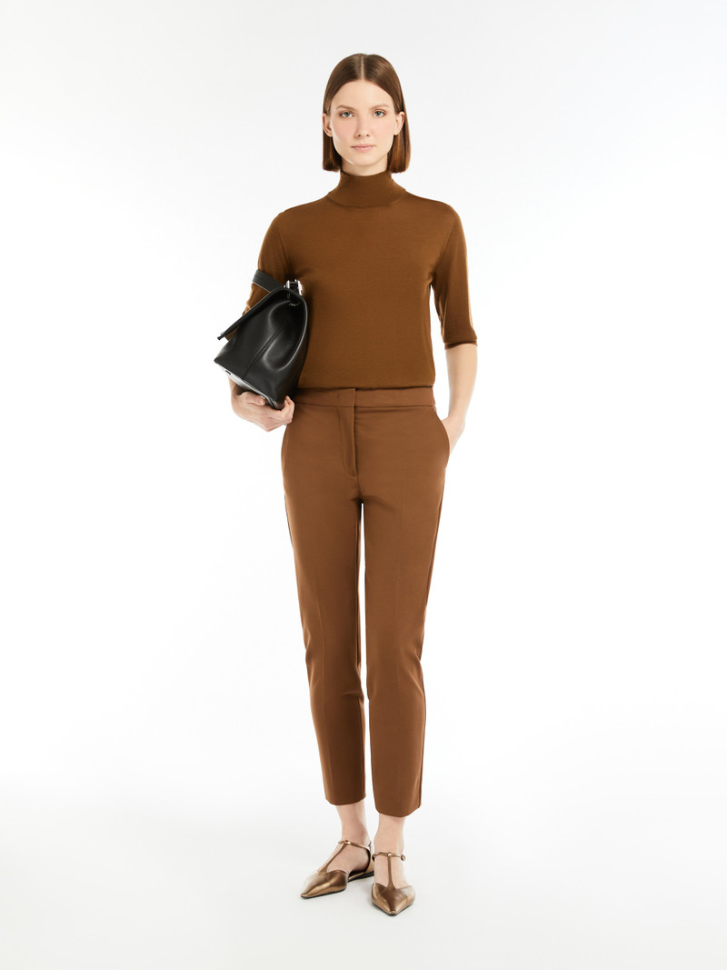 Max Mara PEGNO Viscose jersey trousers outlook