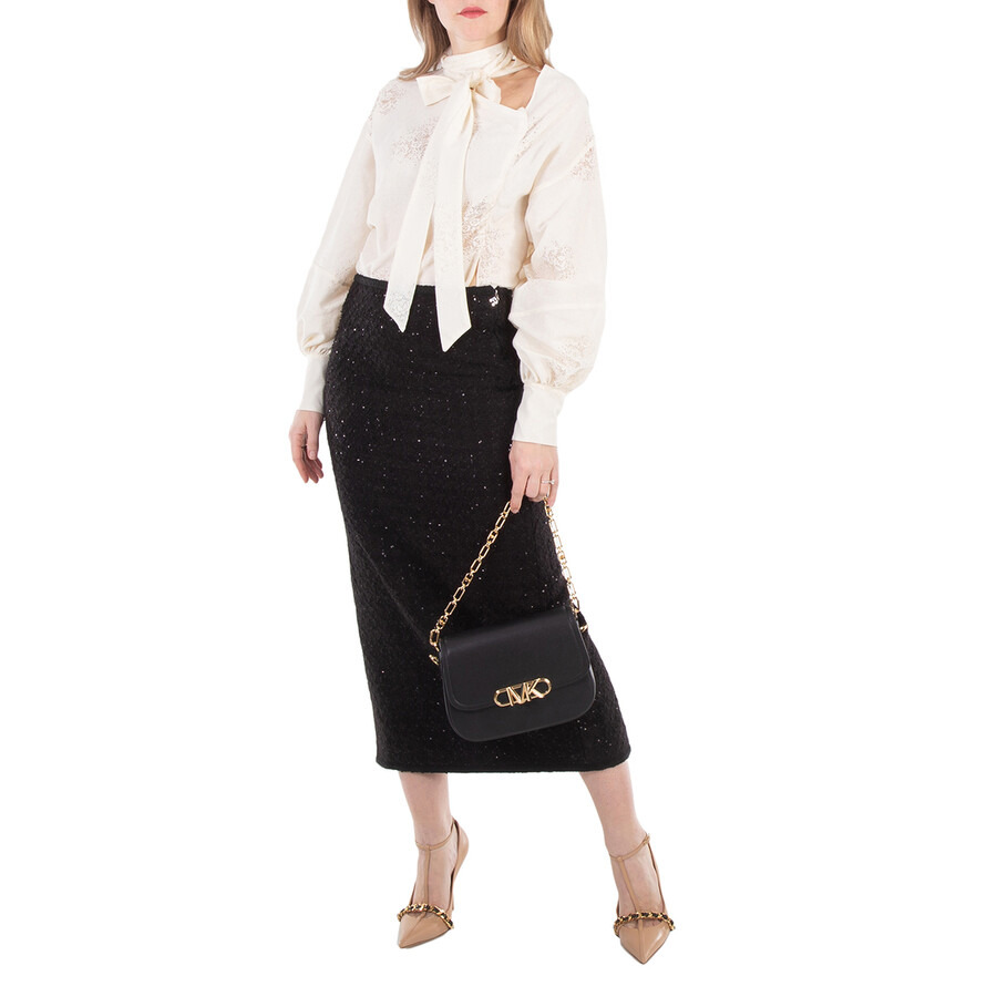 Michael Kors - Michael Kors Medium Parker Leather Messenger Bag - 2