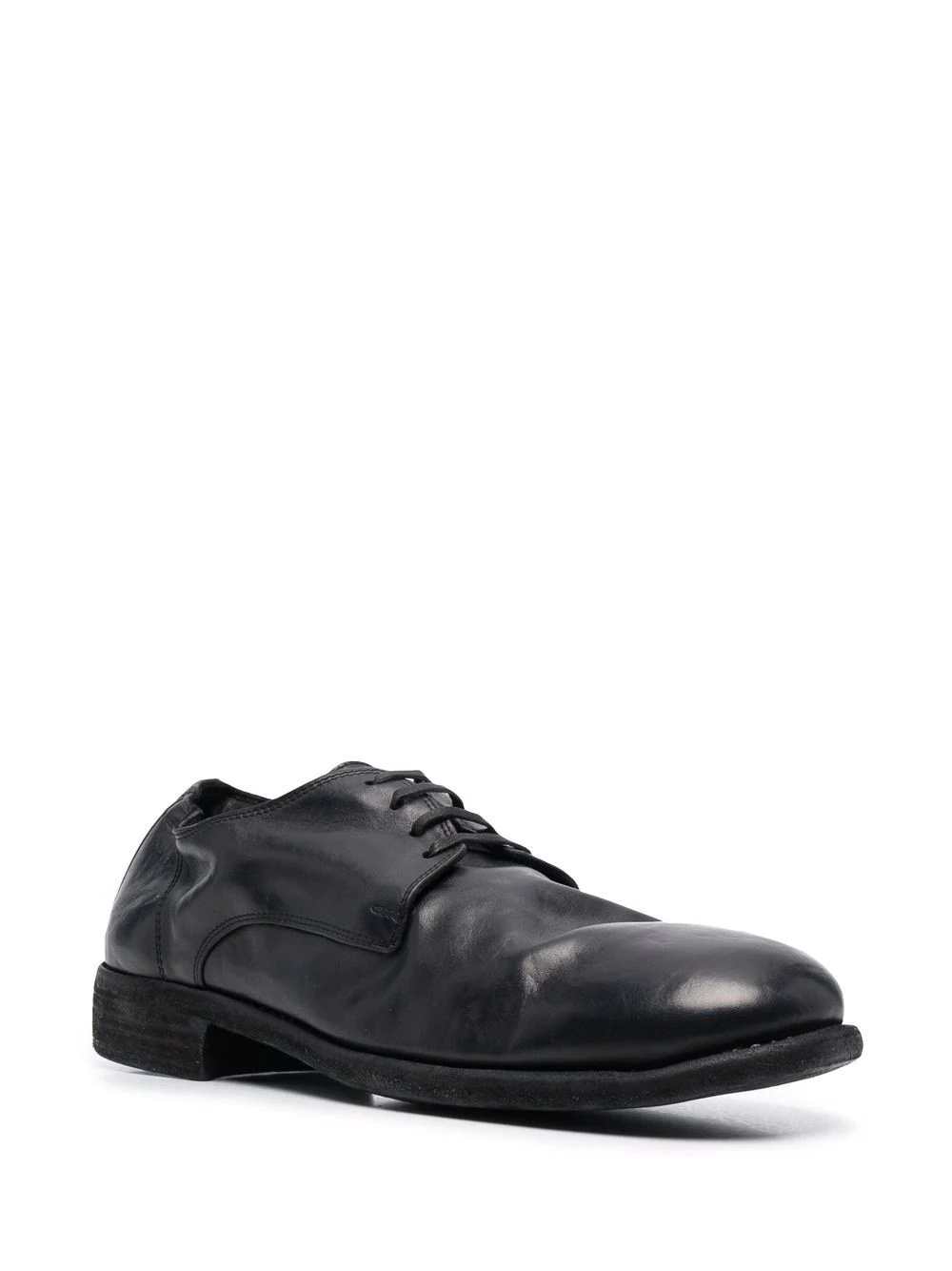 polished-finish lace-up shoes - 2