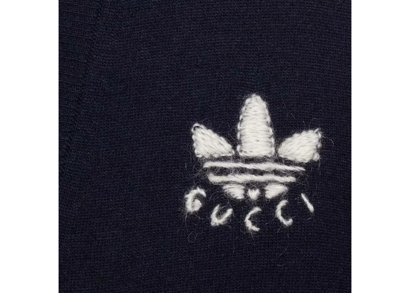 Gucci x adidas Wool Cardigan Navy - 2