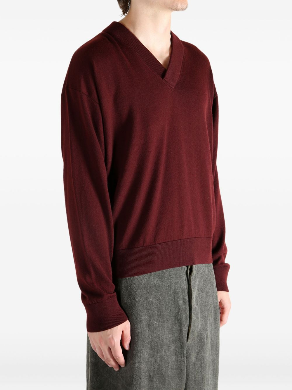 V-neck sweater - 3