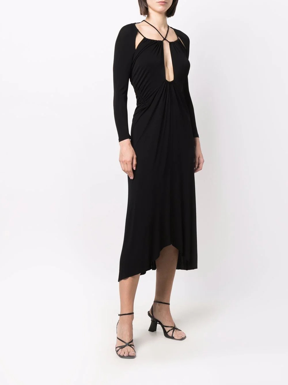 Jadessi cut-out midi dress - 3