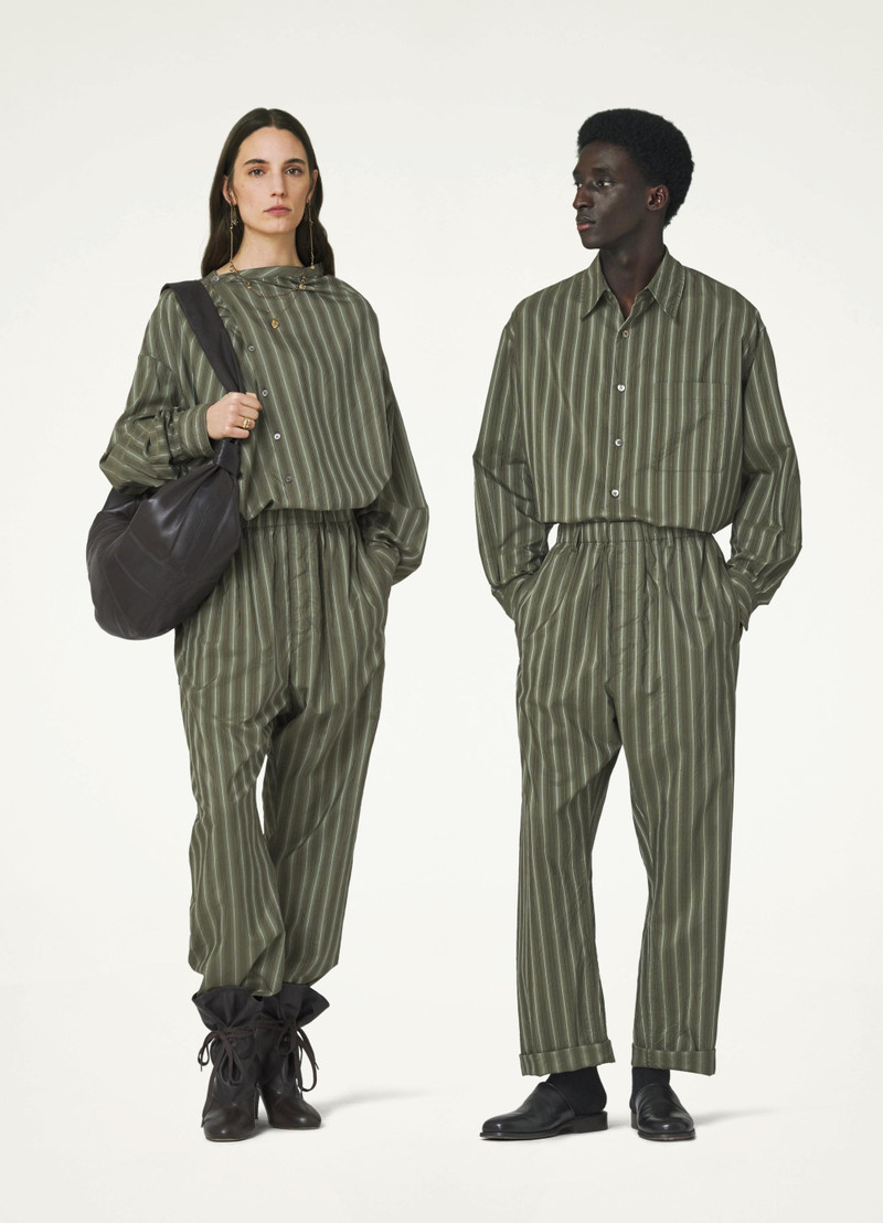 Lemaire RELAXED PANTS
SATIN STRIPED outlook