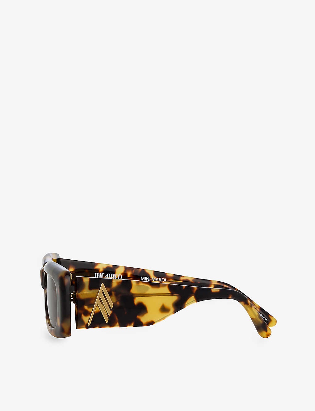 Linda Farrow x The Attico Mini Marfa rectangular-frame acetate sunglasses - 4