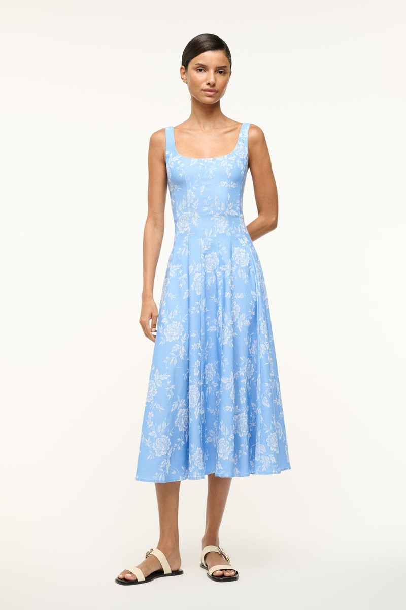 staud dress blue Milky Blue Maharani Soft Silk Anarkali Dress  Geetha Creation