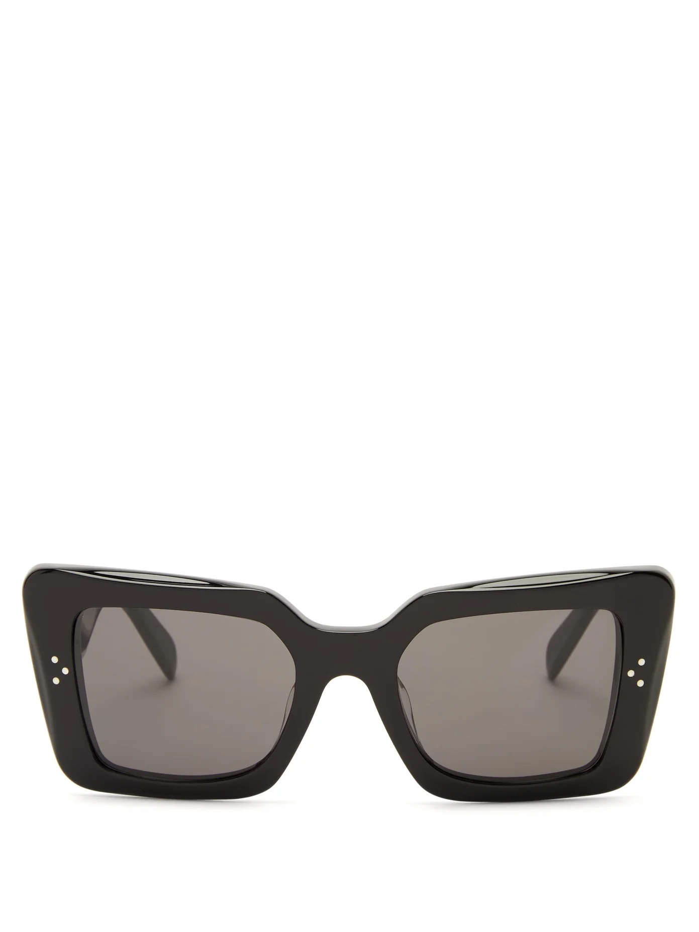 Rectangular acetate sunglasses - 1