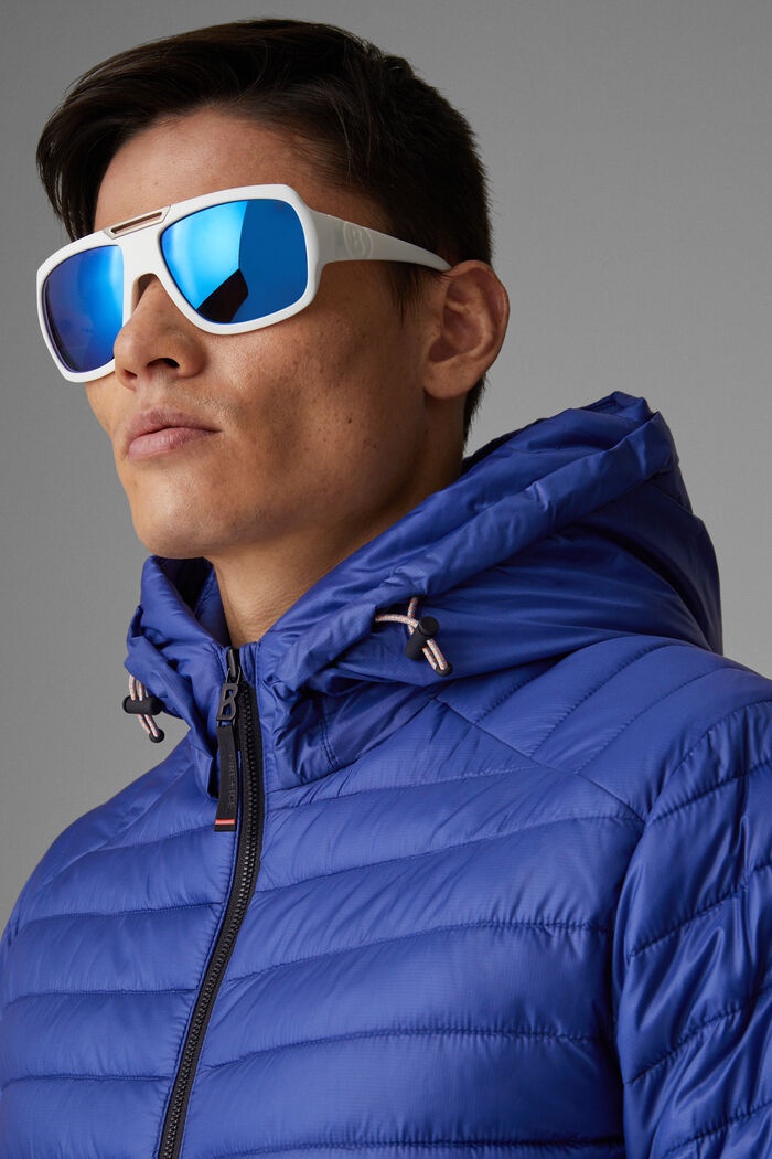 Juris Quilted jacket in Royal blue - 5