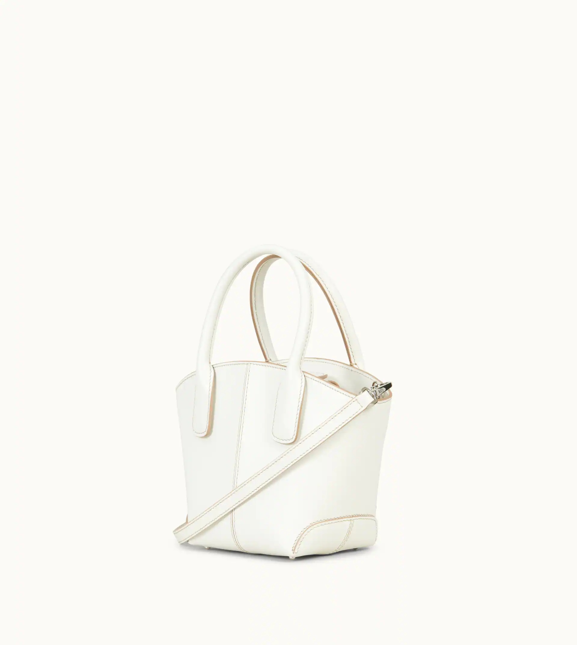 TOD'S VASO BAG MICRO - WHITE - 3