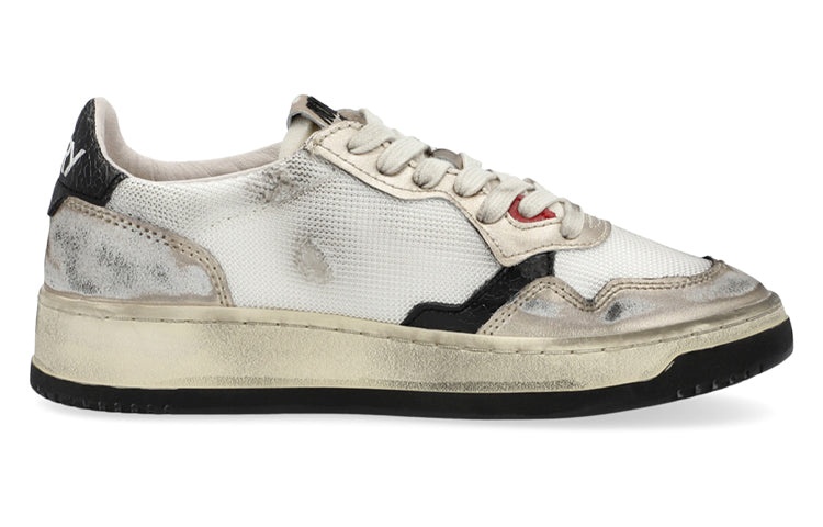 (WMNS) Autry Low Super Vintage Mesh Sneakers 'White Black' AVLW-MS09 - 2