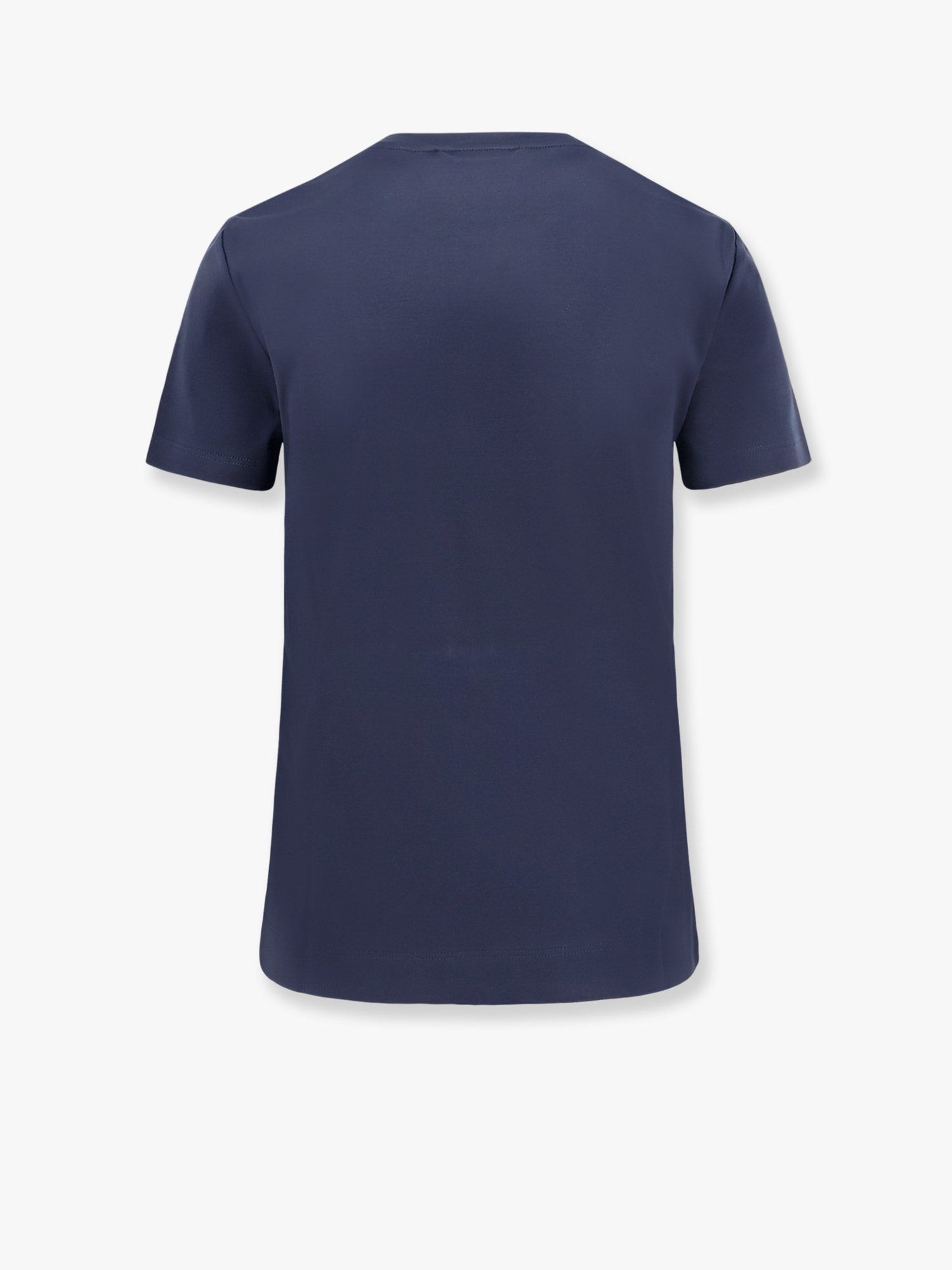 Max Mara Nerina Cotton T-Shirt With Max Mara Embroidery - 2