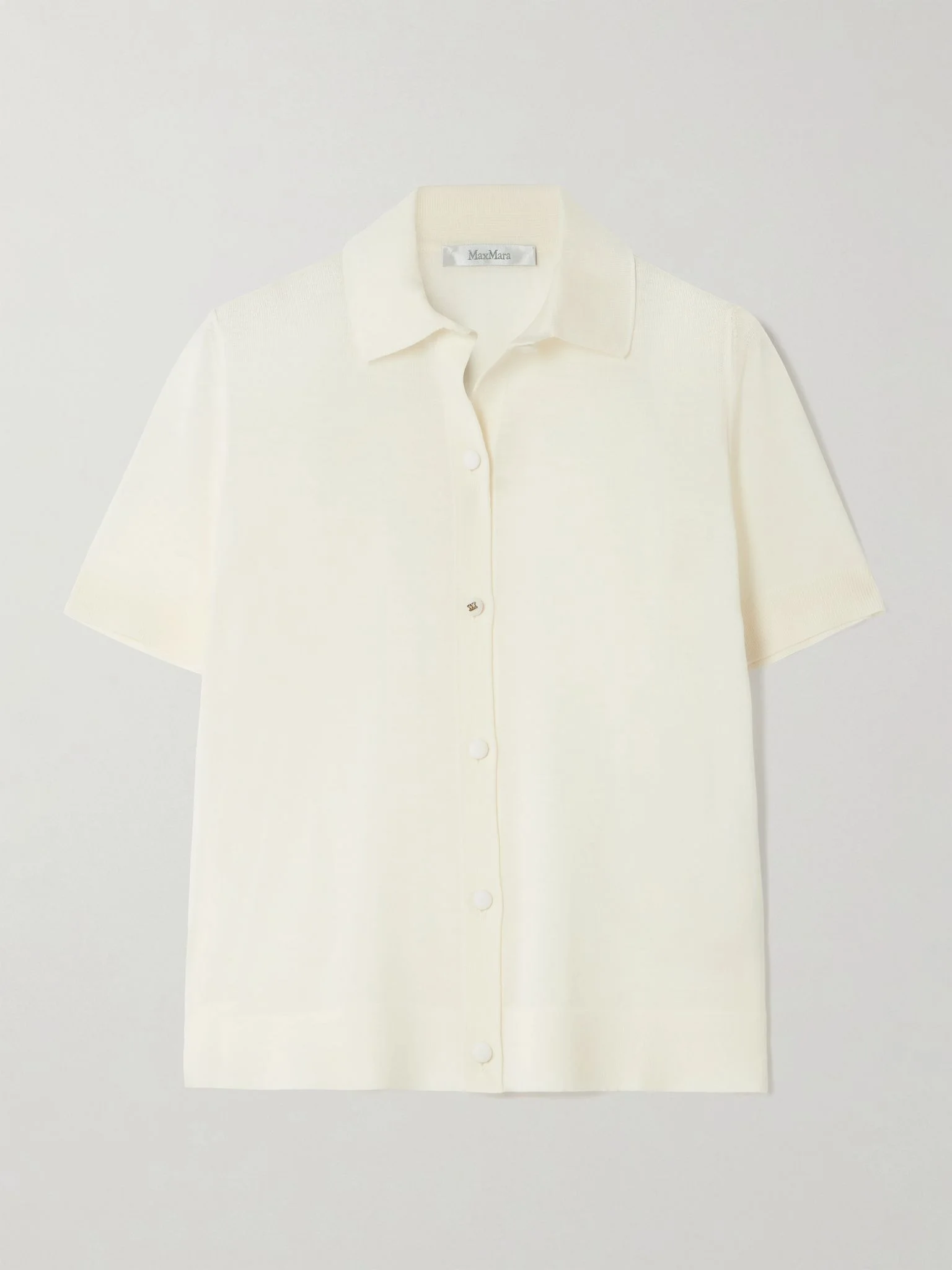 Wool shirt White - 1