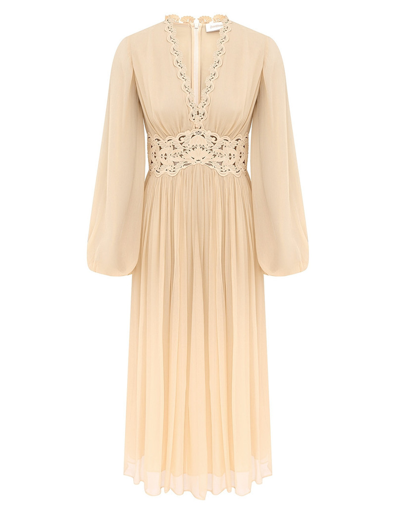 LUNA BILLOW MIDI DRESS 1