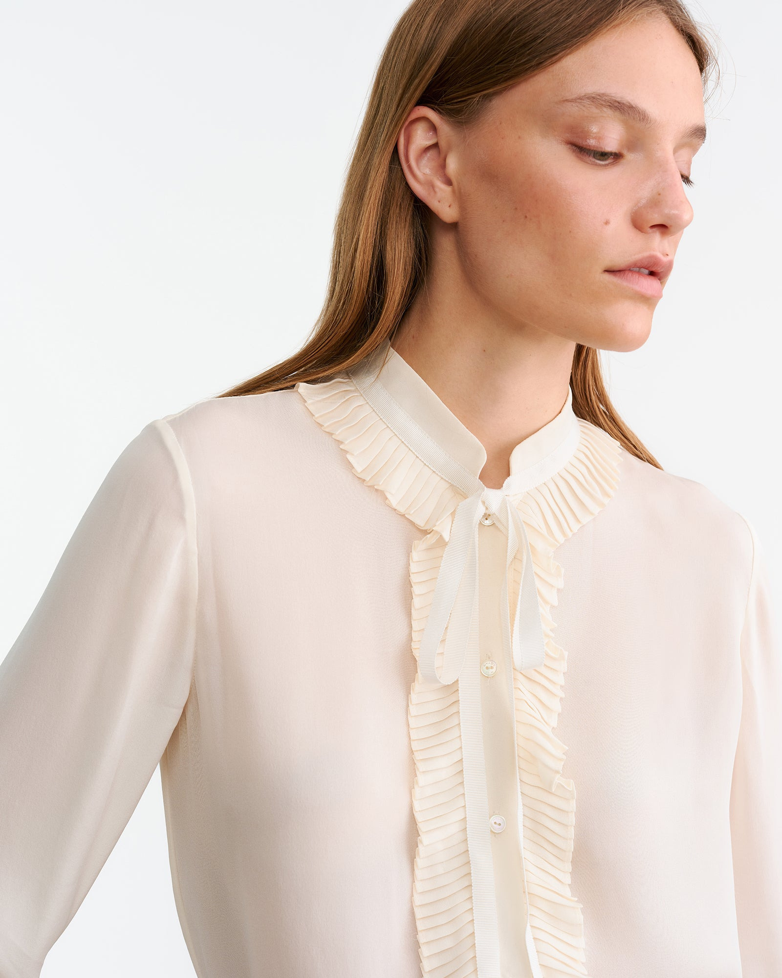 BERTILLE SILK SHIRT - 3