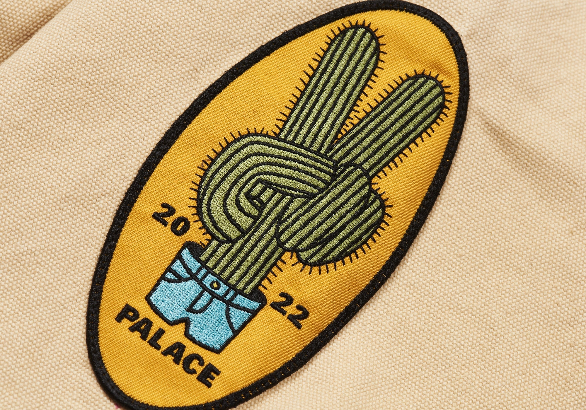 BADGE WORK JACKET SAND - 5
