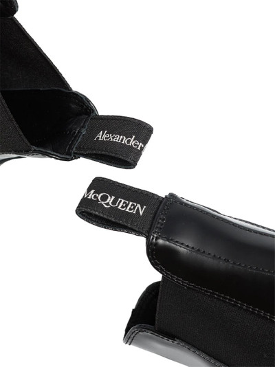 Alexander McQueen leather chelsea boots outlook