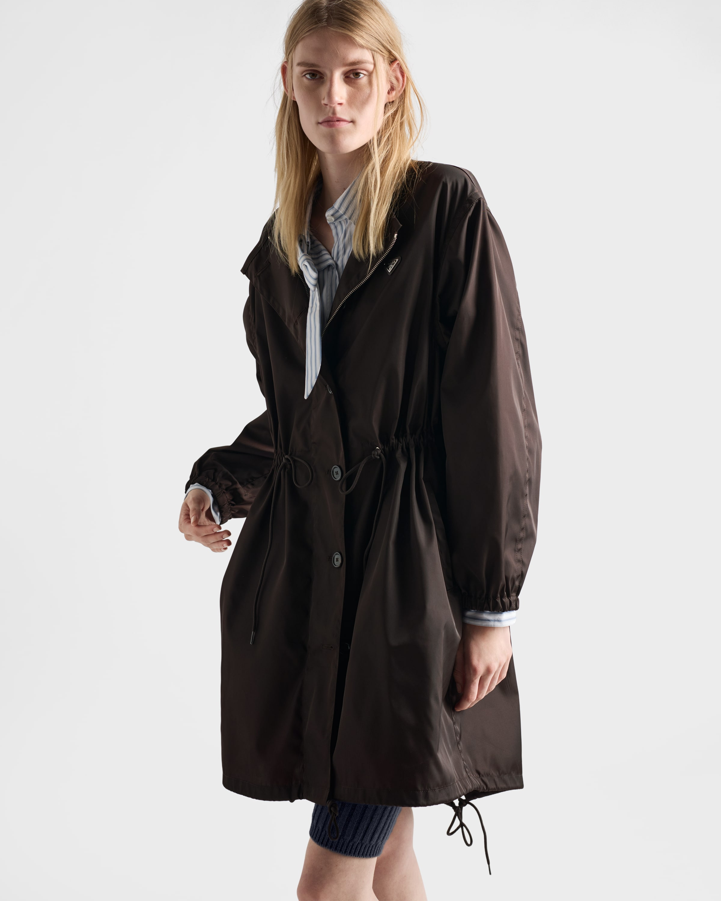 Re-Nylon raincoat - 4
