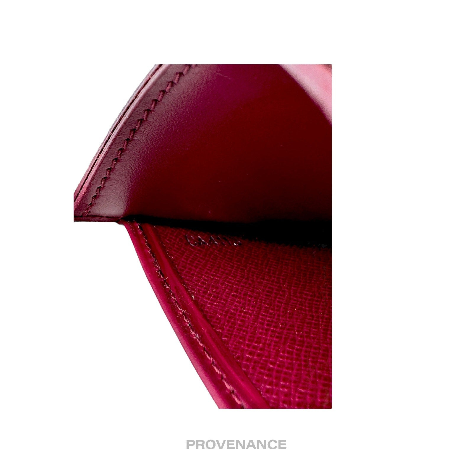 Louis Vuitton Card Holder Wallet - Fuchsia Epi Leather - 8