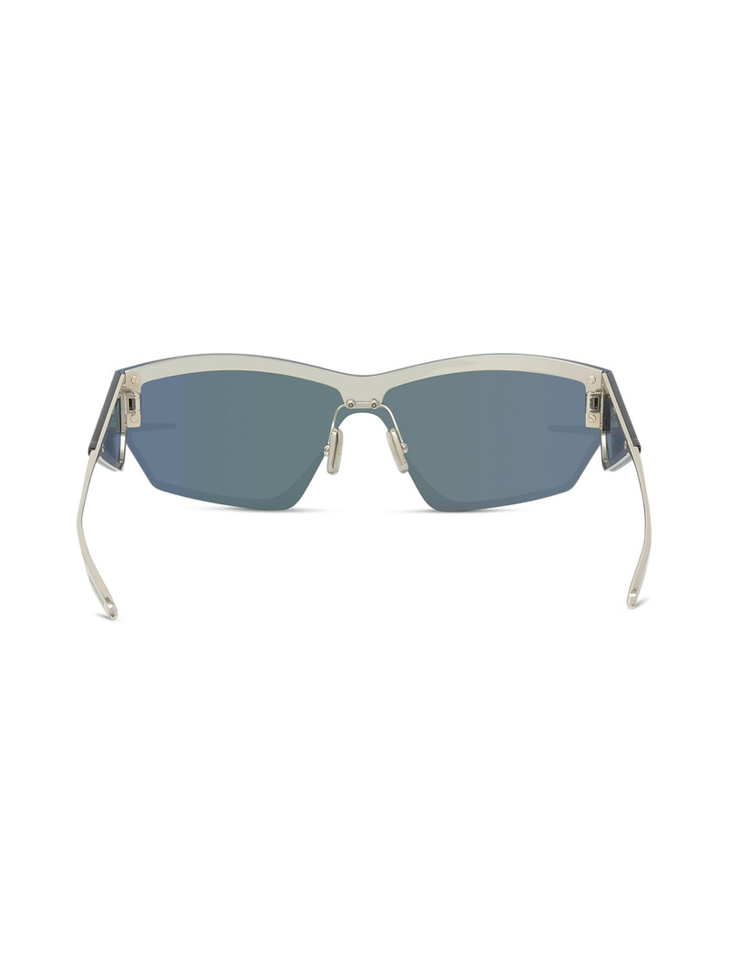Men's GIV CUT Geometric Sunglasses - Rose Gold Gradient 5
