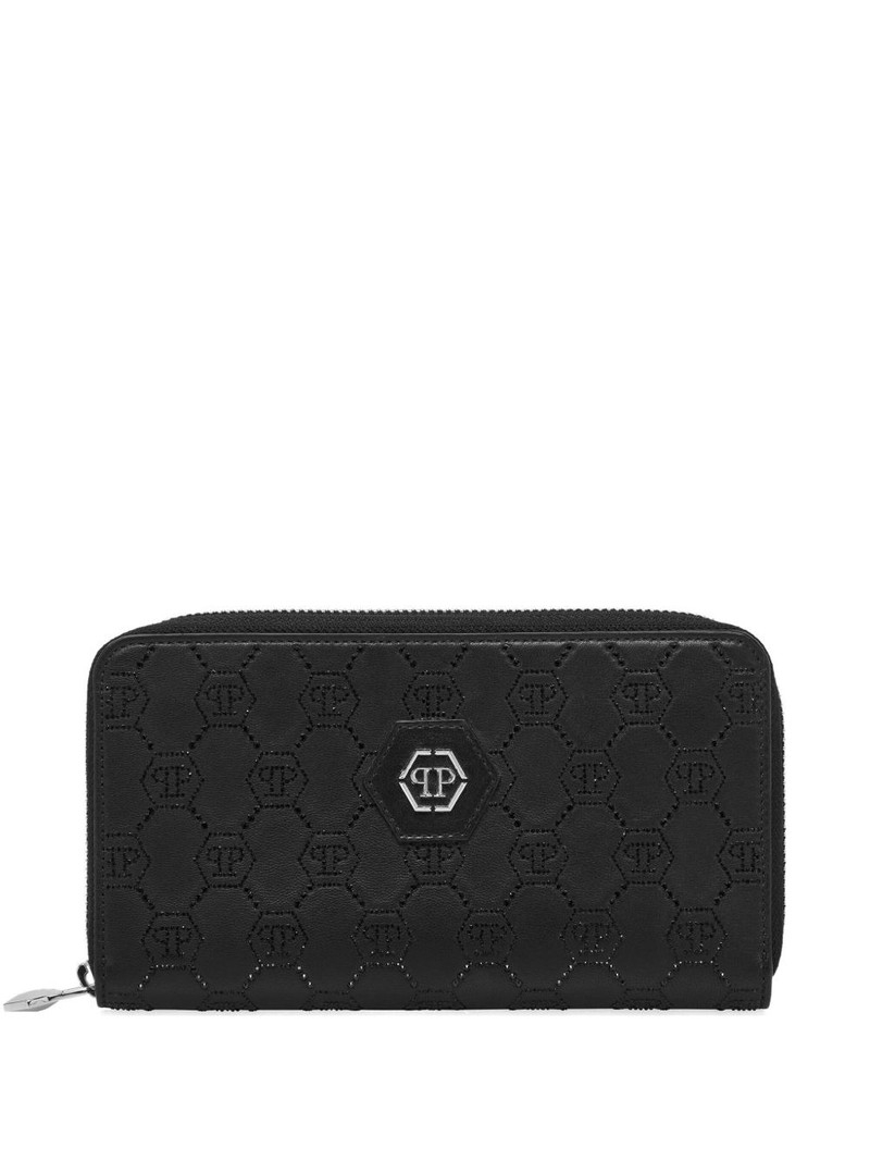 monogram-pattern wallet 1