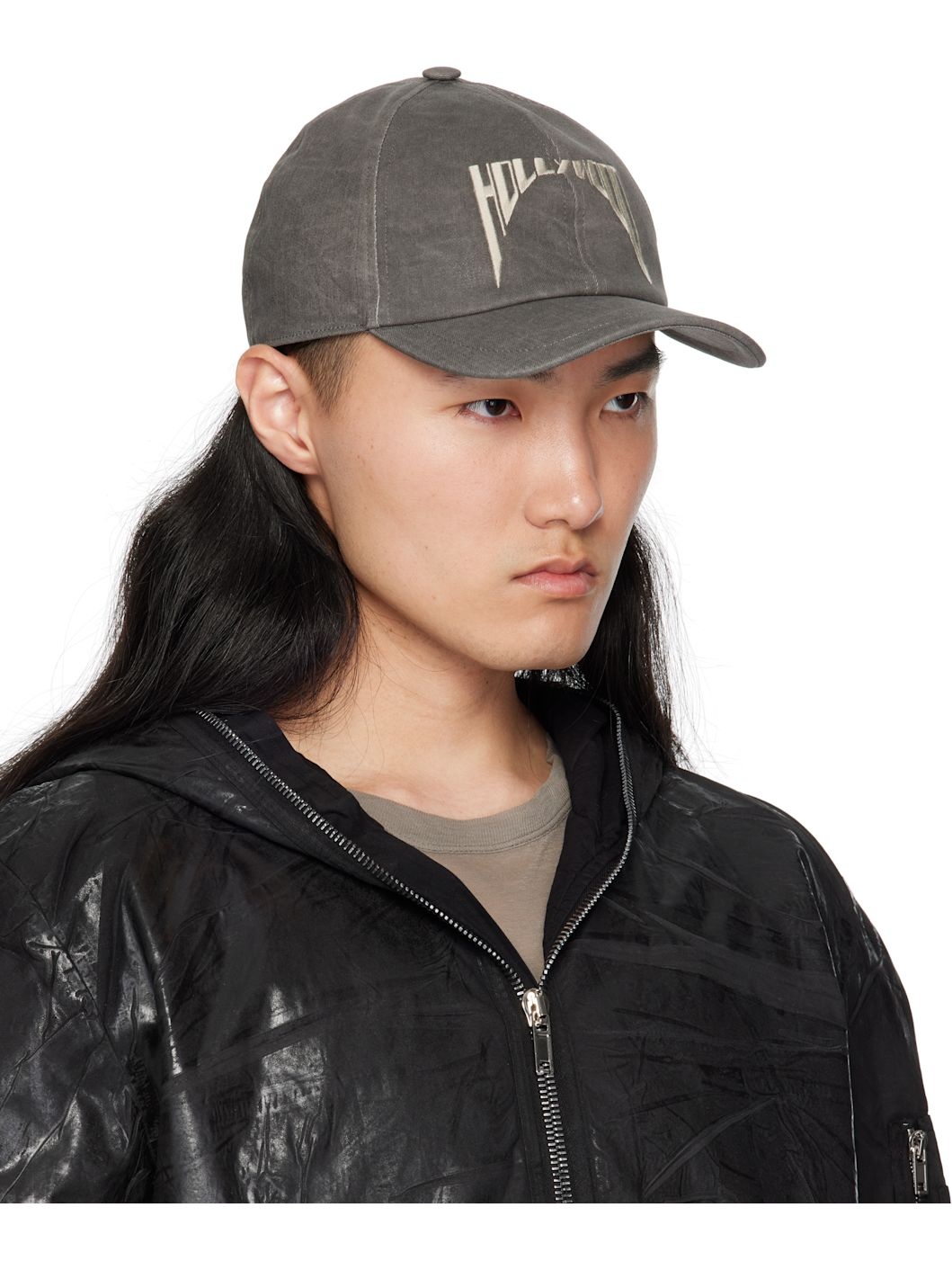 Gray 'Hollywood' Baseball Cap - 2