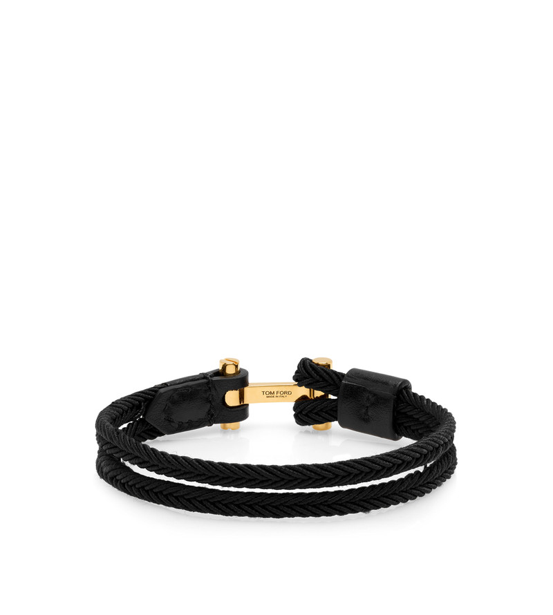 TOM FORD BRAIDED NYLON BRACELET outlook