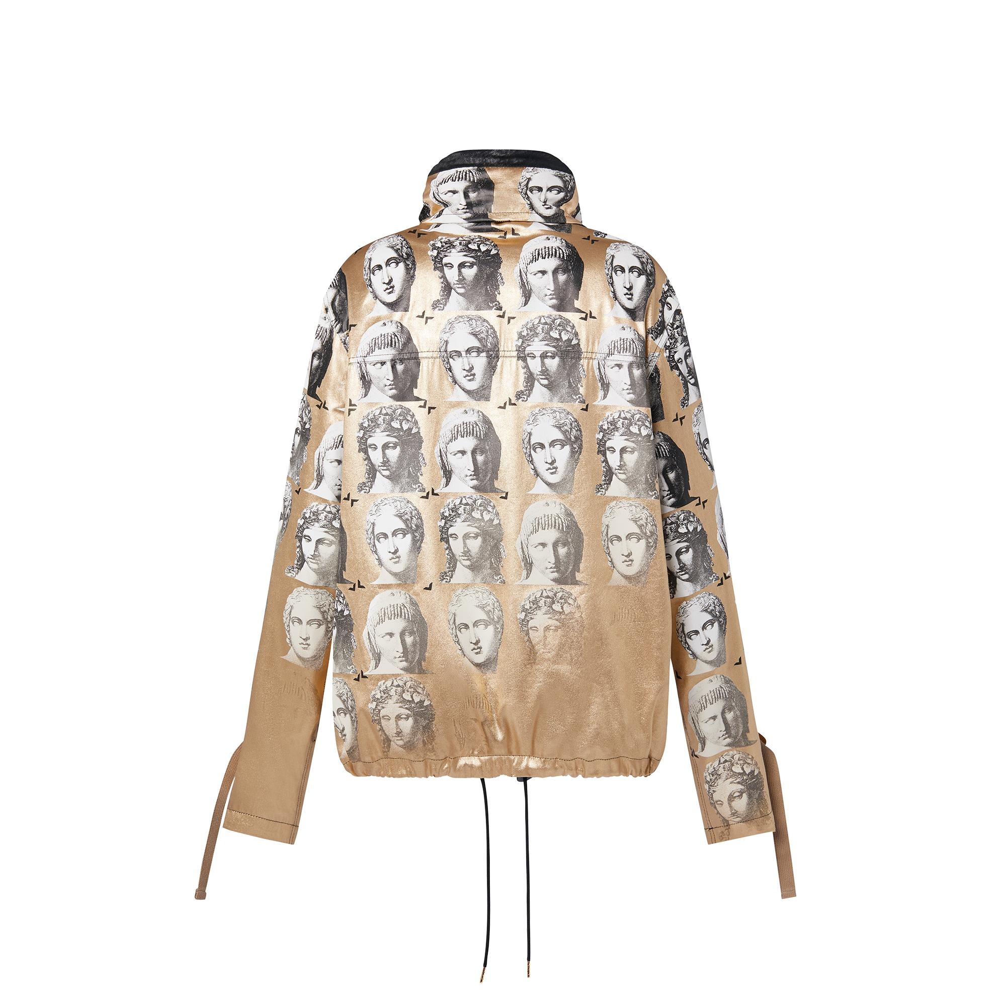 Sporty Metallic Bust Parka - 3