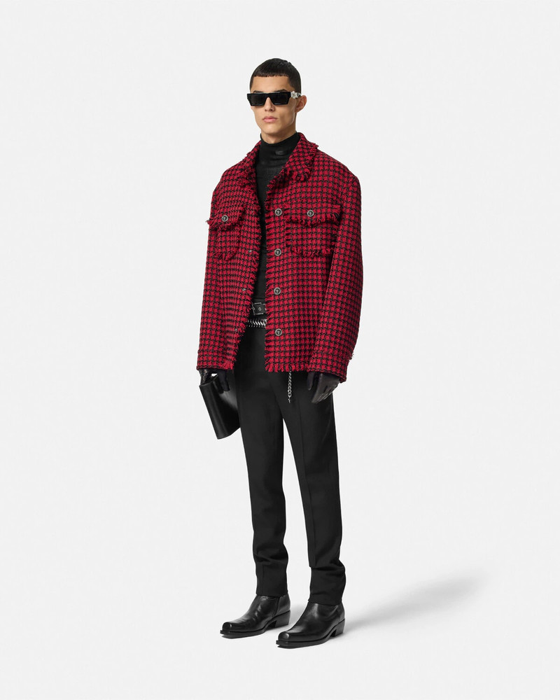 VERSACE Tweed Overshirt outlook