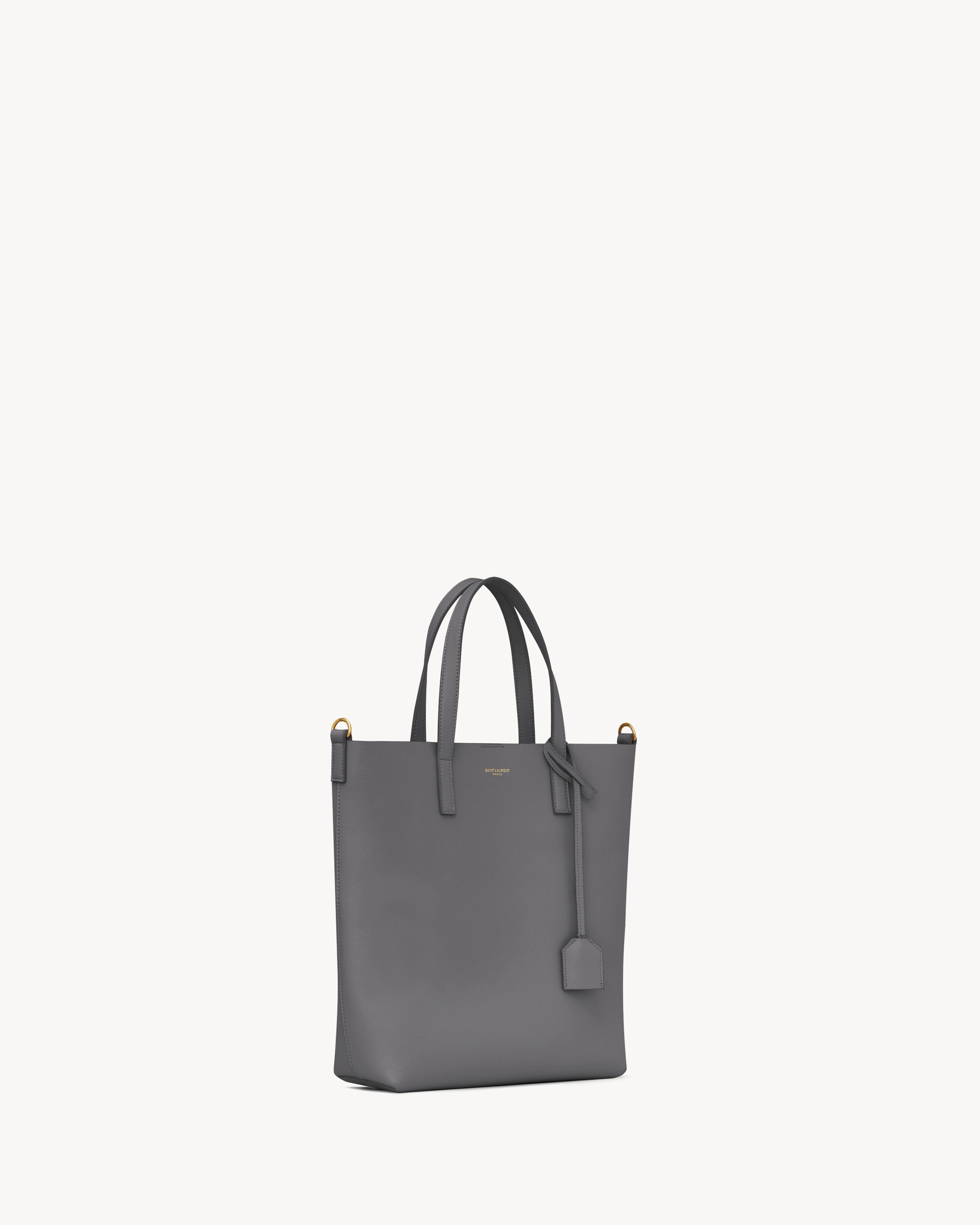 SHOPPING SAINT LAURENT TOY IN LEATHER - 5