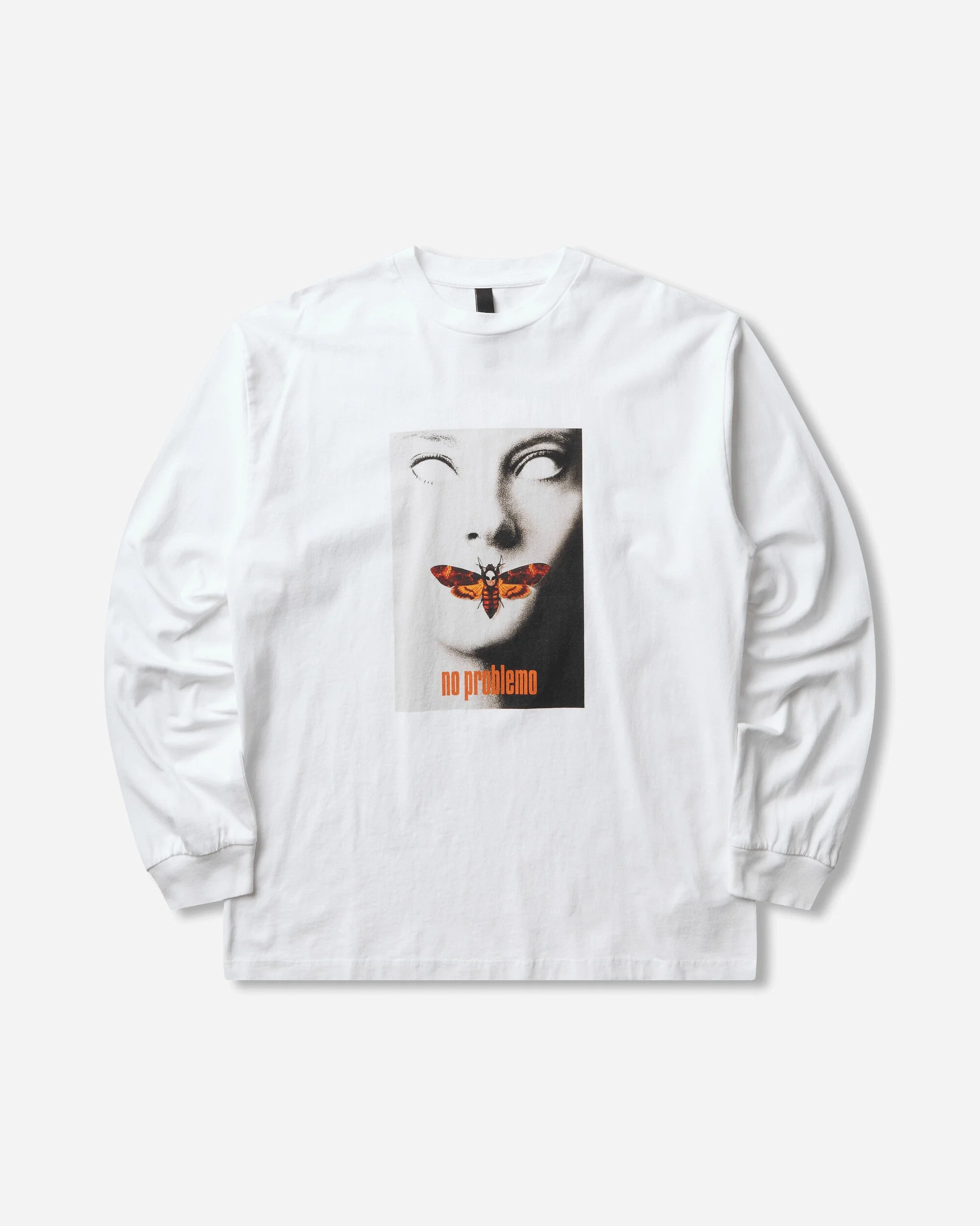 No Silence Longsleeve T-Shirt White - 1