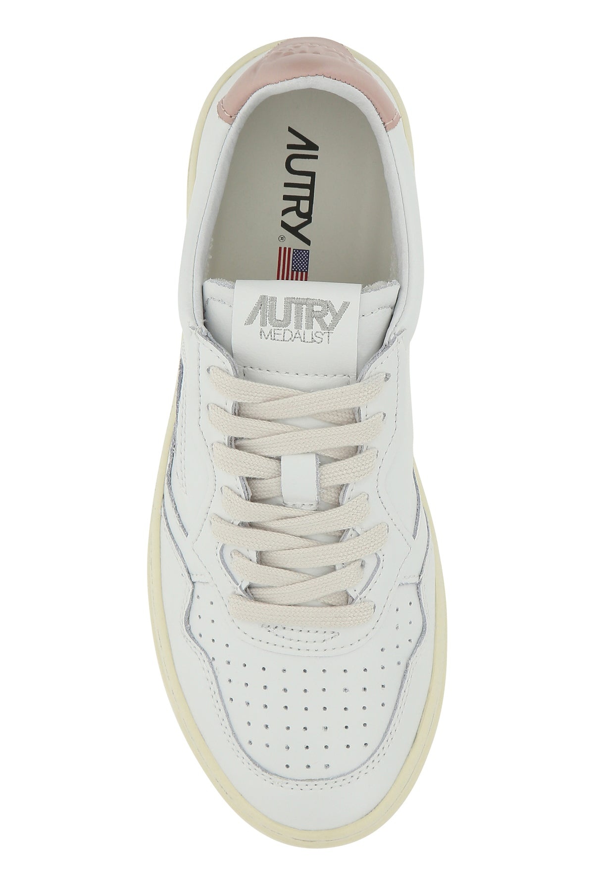 White leather Medalist sneakers - 4
