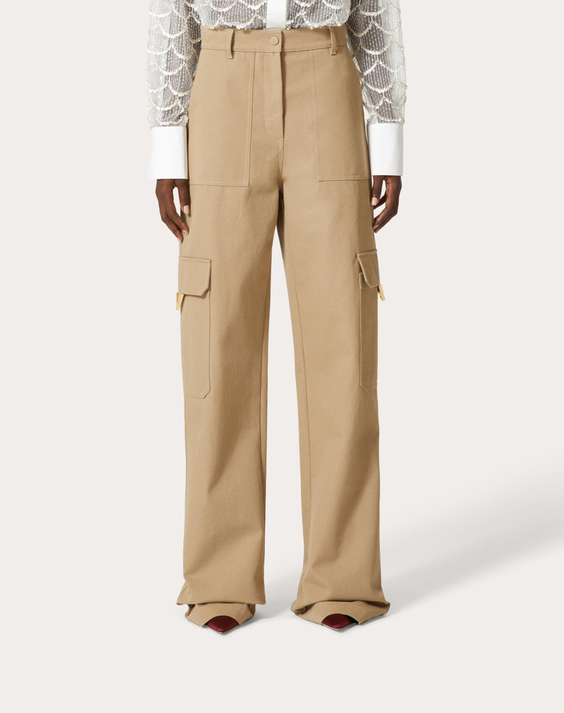 STRETCH COTTON CANVAS CARGO 바지 3